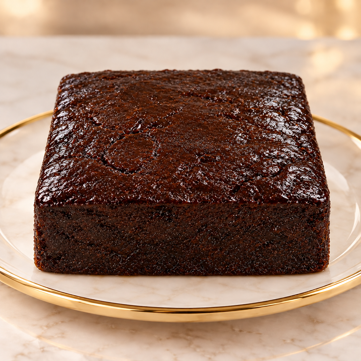 Christmas Black Cake — 6-Inch Square