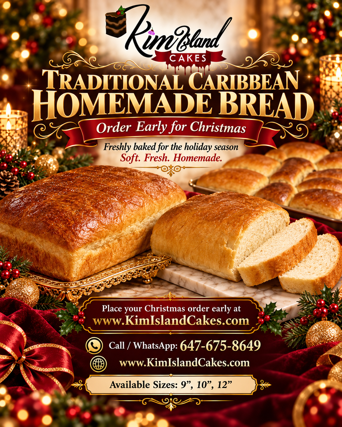 Christmas Bread Poster