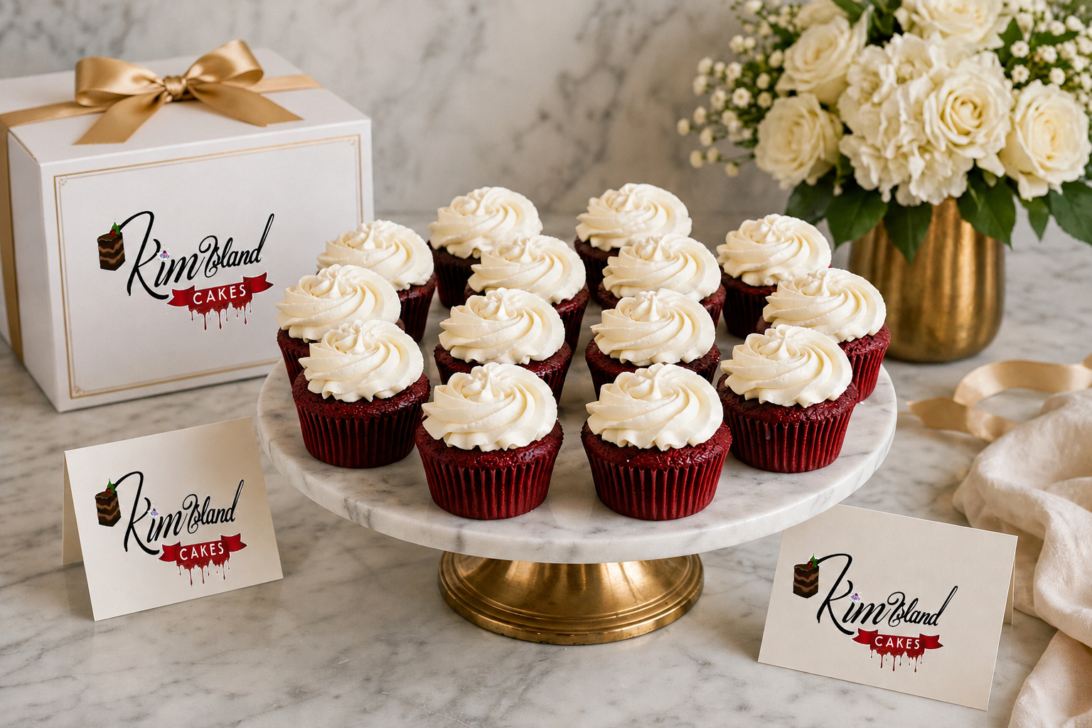 12-Pack Red Velvet Cupcakes
