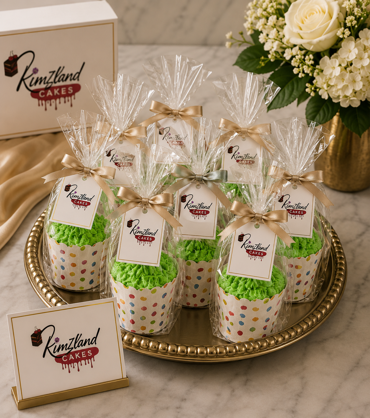Gift Box — 24 Packaged Cupcakes