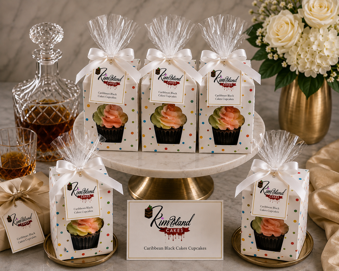 Gift Box — Cupcake & Cake Combo