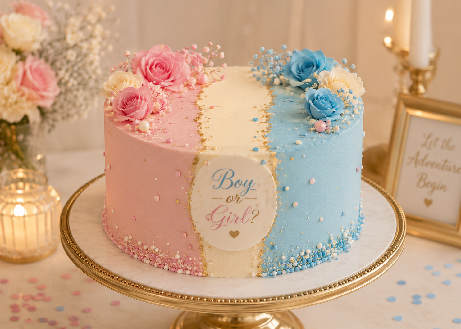 Premium Wedding Cake — 8.5-Inch