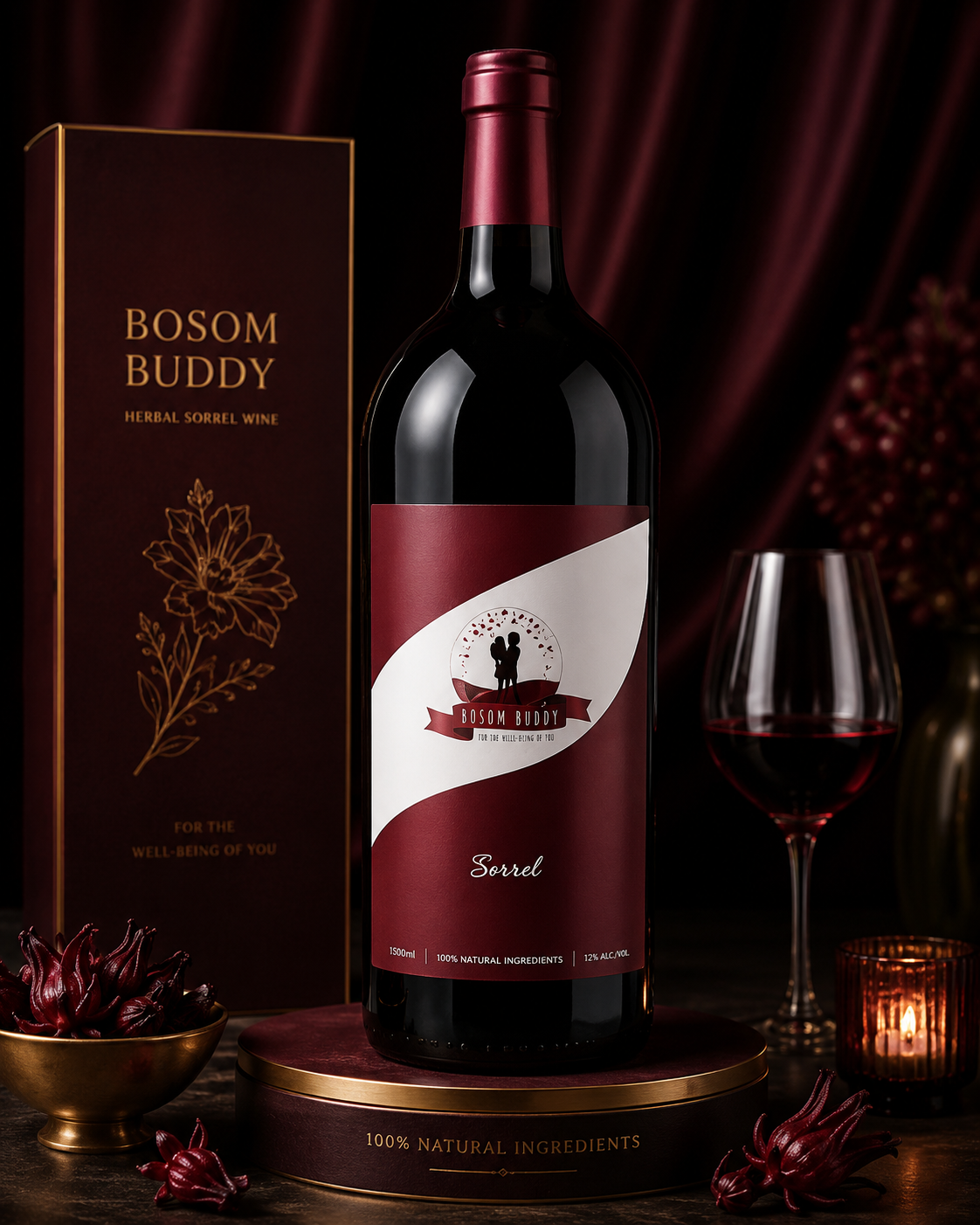 Herbal Sorrel Wine 1500ml