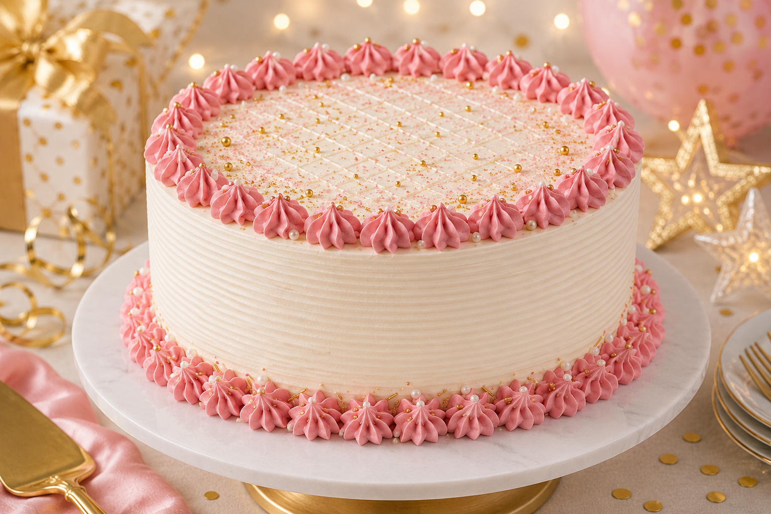 Vanilla Cake 10-Inch